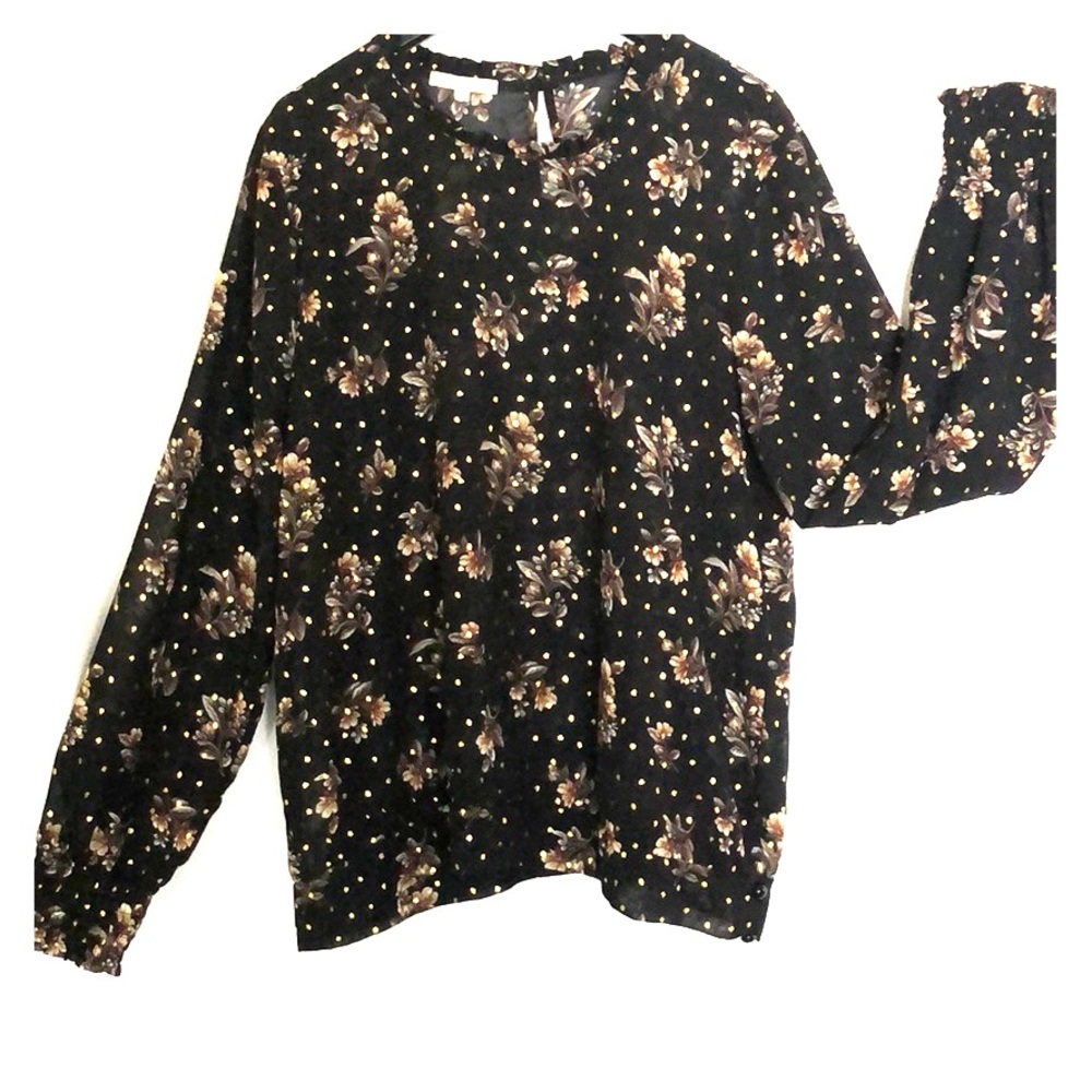 Maurices floral blouse